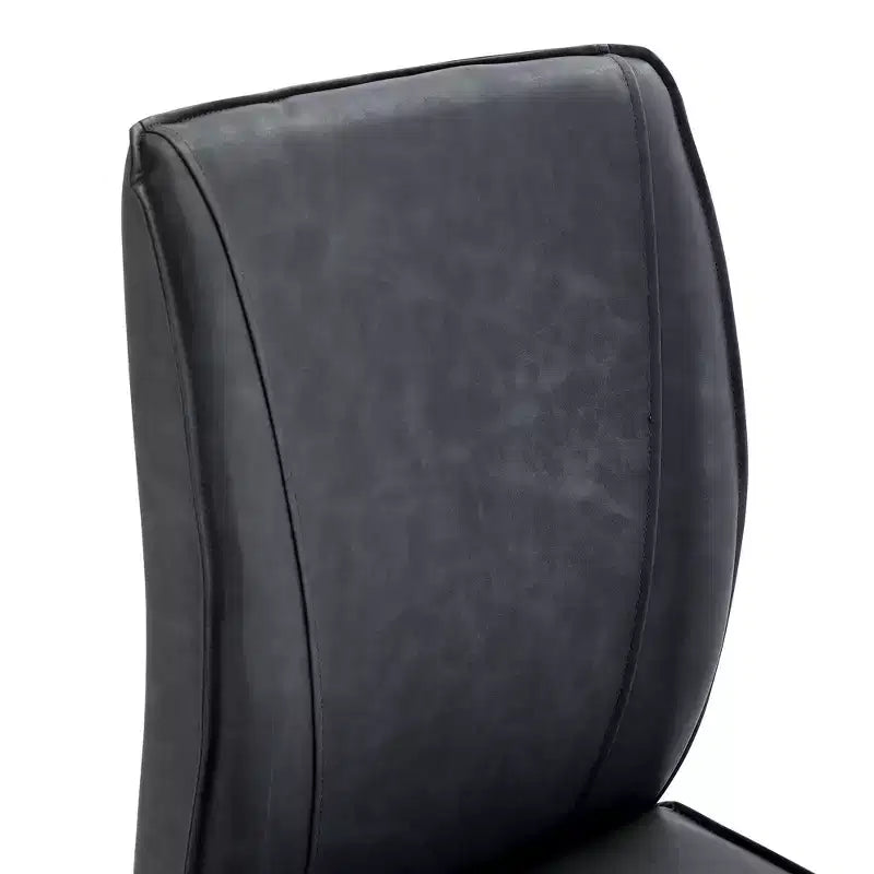 Sedie da pranzo Arch in similpelle – Nero / Grigio scuro / Grigio chiaro / Bianco – Set da 2 / 4 / 6 / 8