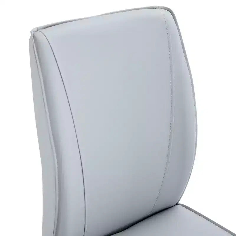 Sedie da pranzo Arch in similpelle – Nero / Grigio scuro / Grigio chiaro / Bianco – Set da 2 / 4 / 6 / 8