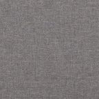 Poltrona rivestita in tessuto grigio chiaro, schienale con cuscino, 1 posto
