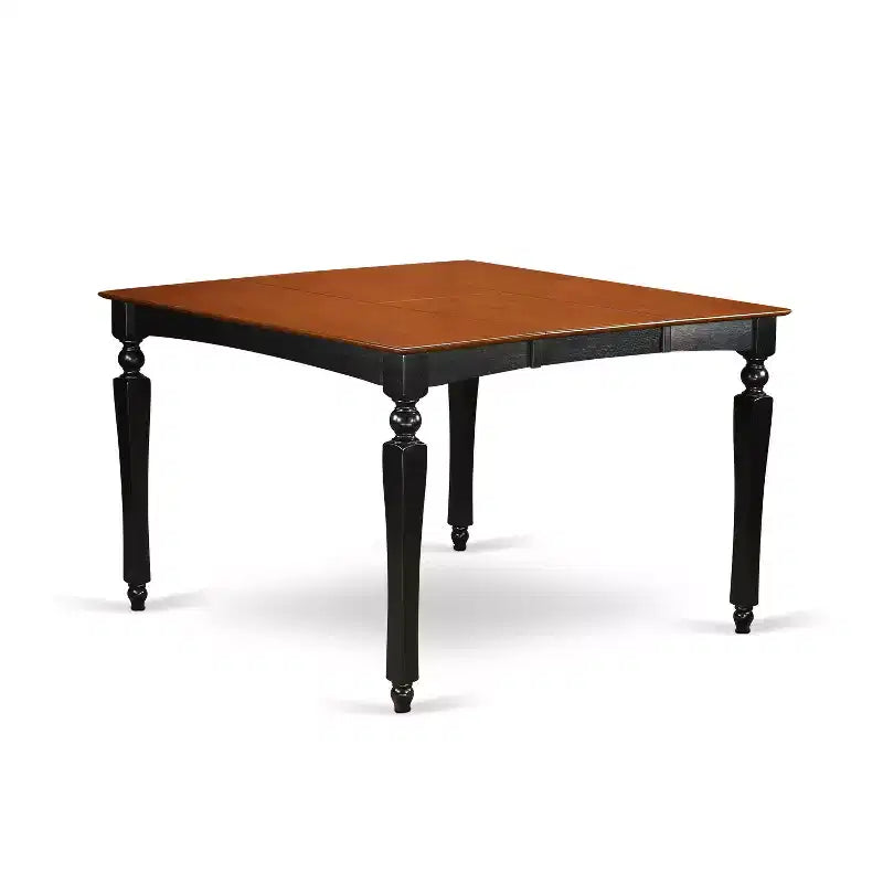 Set da pranzo quadrato alto 9 pezzi con 8 posti a sedere