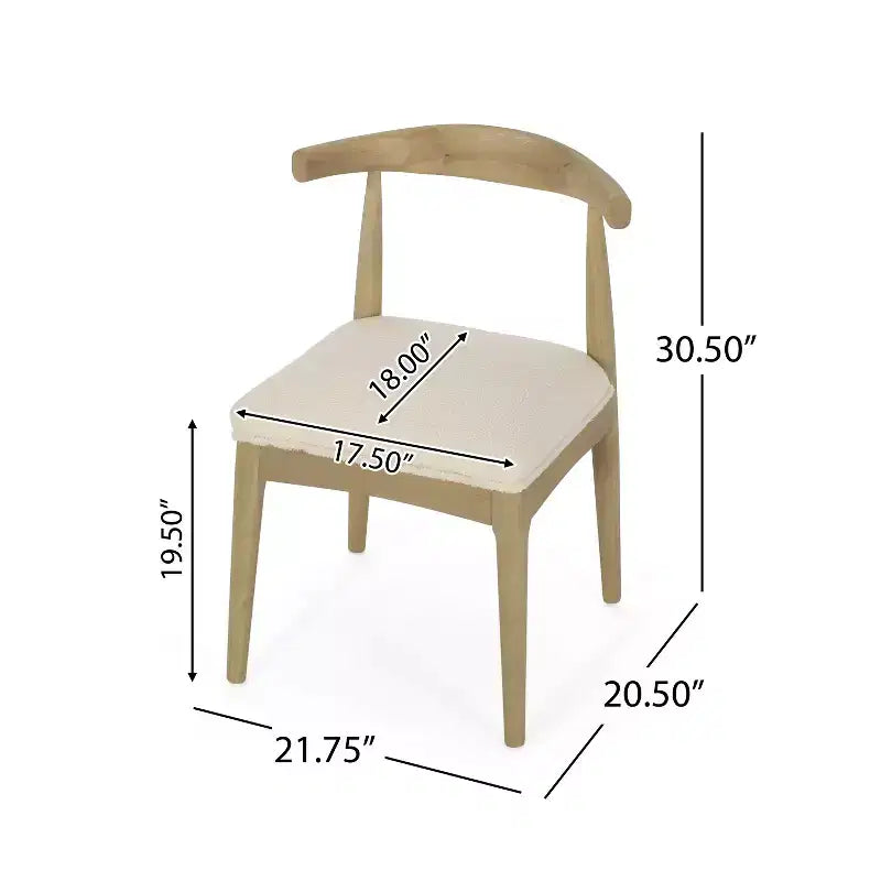 Set da pranzo rotondo allungabile da 5 pezzi color beige/avorio, frassino chiaro, 4 posti a sedere